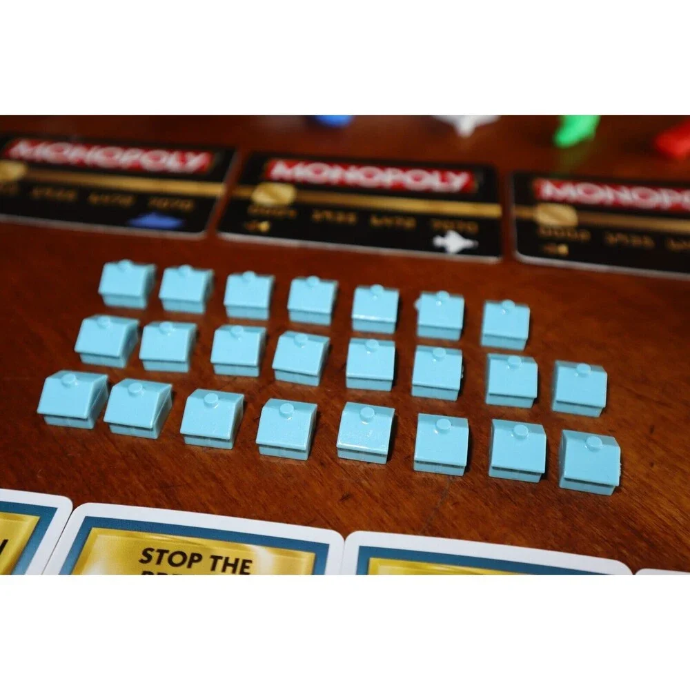 2015 Monopoly Ultimate Banking Replacement Electronic Unit Credit Cards Tokens